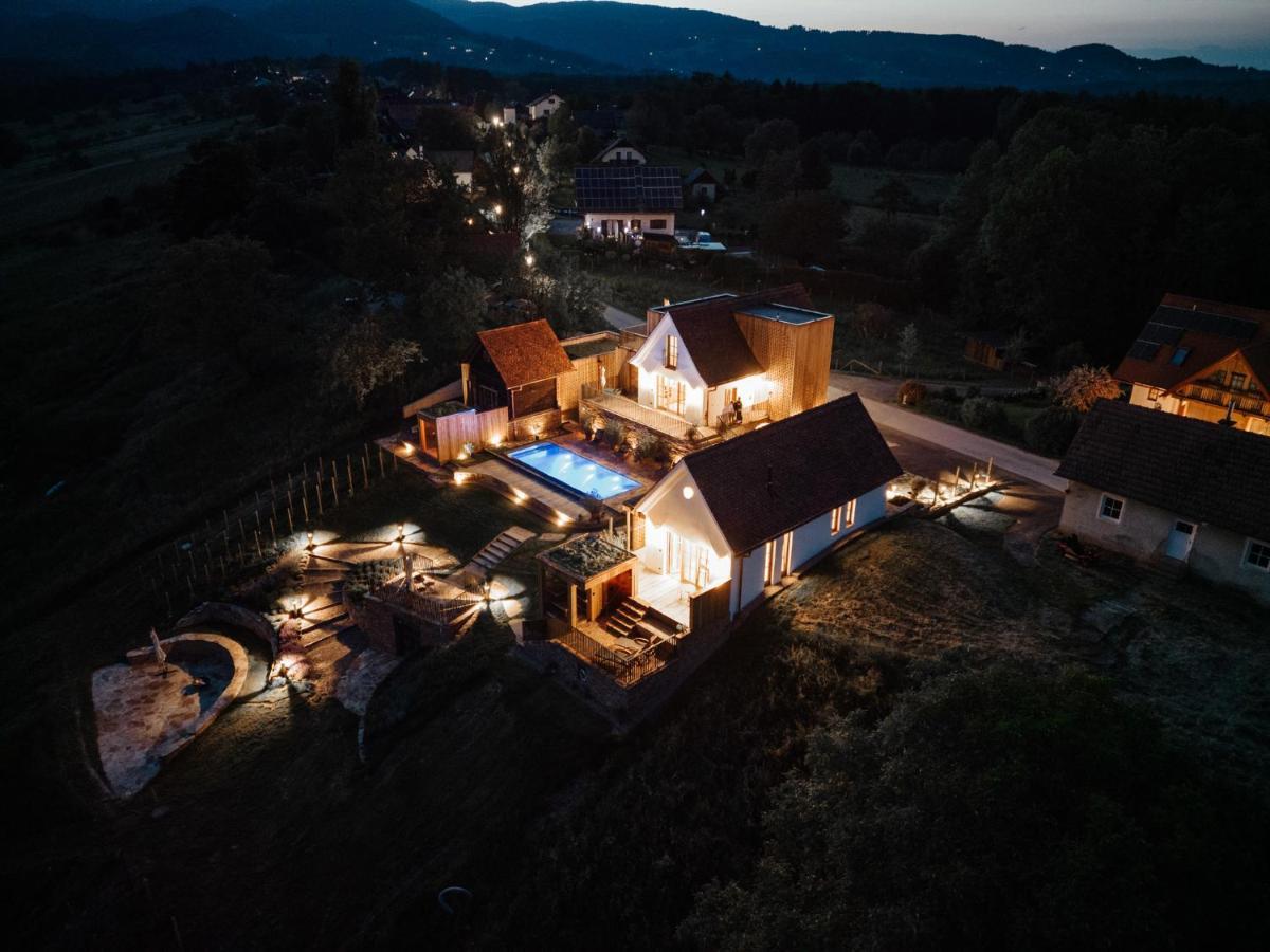 Am Wildbachberg - Luxus Ferienhaeuser Mit Infinitypool, Privatsauna Und Weinkeller Дойчландсберґ Екстер'єр фото