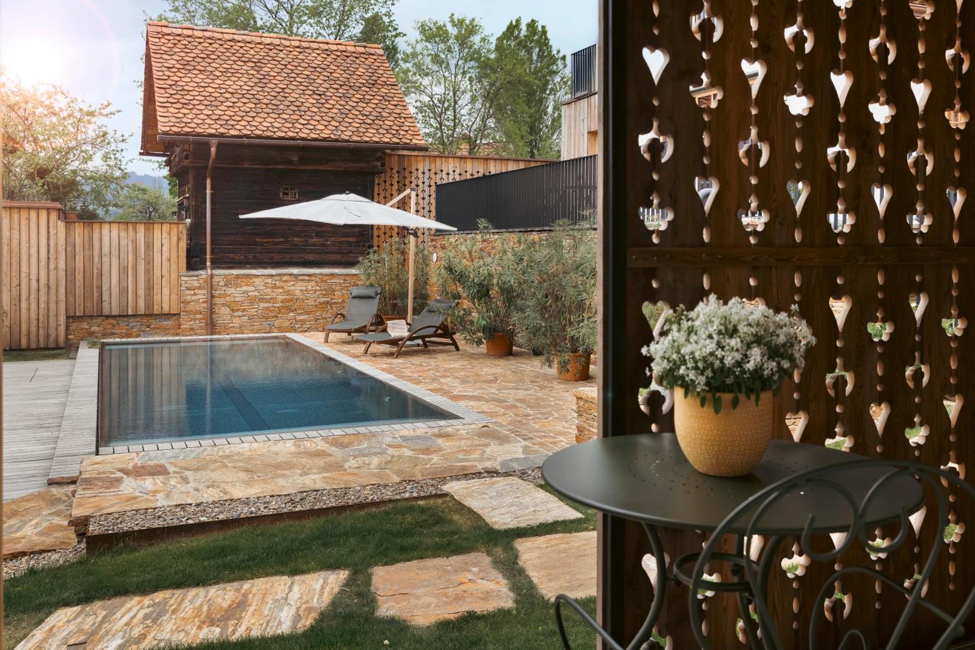Am Wildbachberg - Luxus Ferienhaeuser Mit Infinitypool, Privatsauna Und Weinkeller Дойчландсберґ Екстер'єр фото