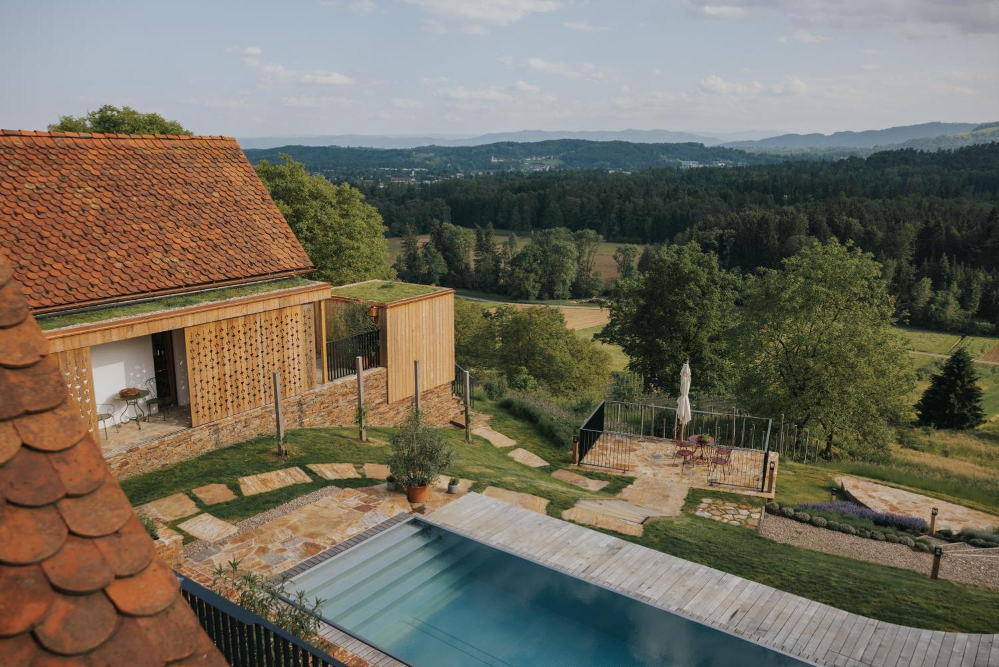 Am Wildbachberg - Luxus Ferienhaeuser Mit Infinitypool, Privatsauna Und Weinkeller Дойчландсберґ Екстер'єр фото